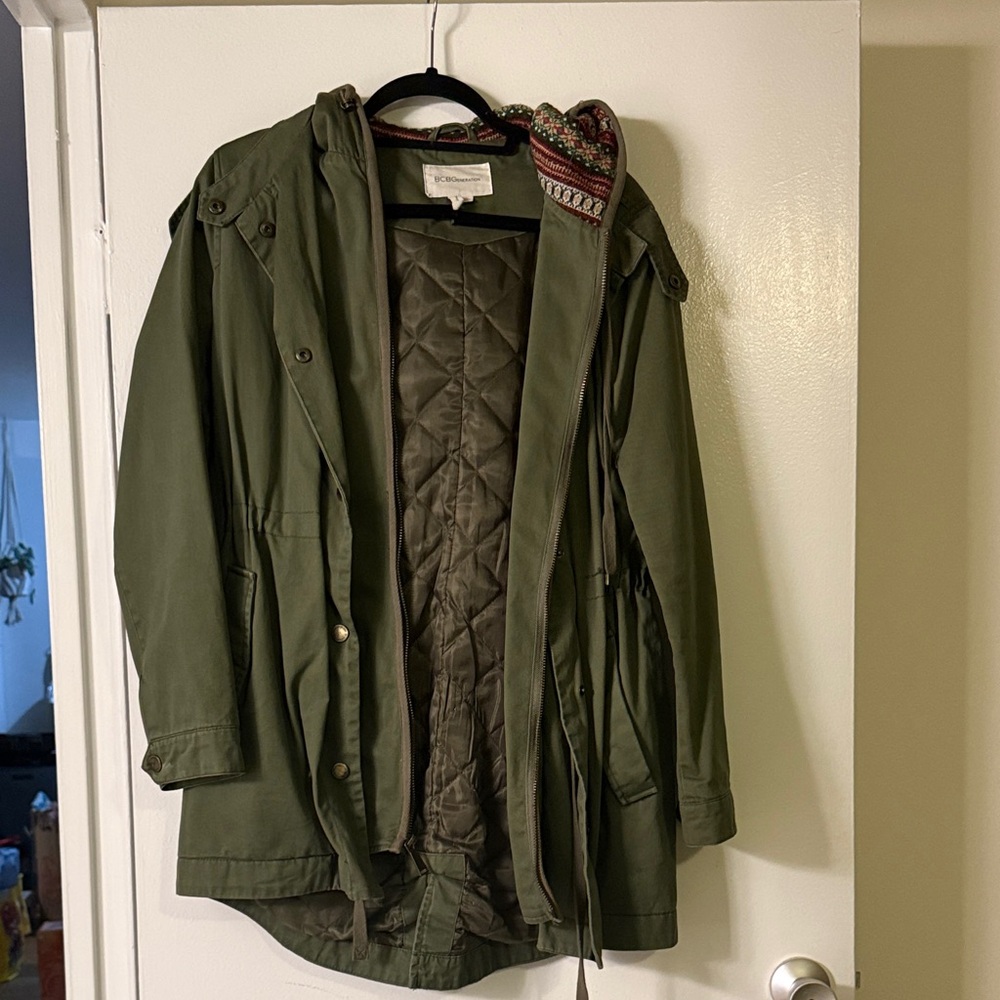 Bcbgeneration Khaki Green Jacket - image 1